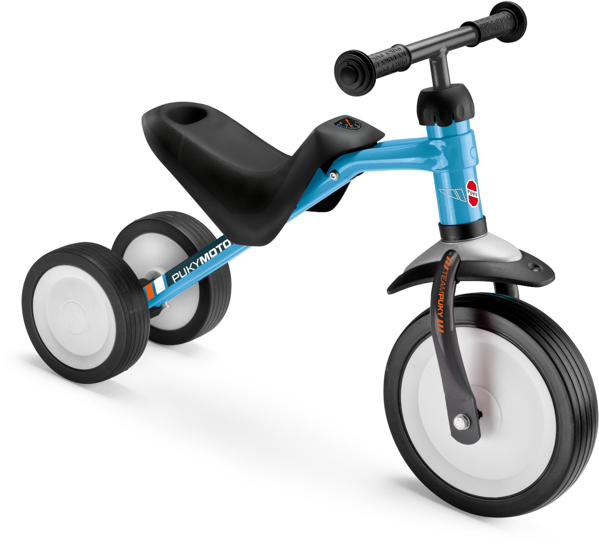 Триколка за деца, PUKYMOTO, Регулируема седалка, Синя