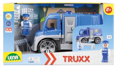 Количка за игра, Lena, Полиция с аксесоари, Truxx 29 см 