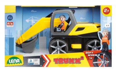 Количка за игра, Lena, Багер, Truxx² 36 см 