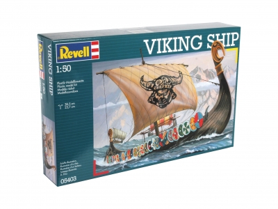 Сглобяем модел, Revell, Викингски кораб, 131 части
