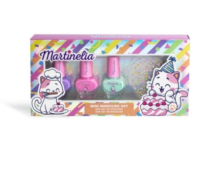 Комплект за маникюр, Martinelia, малък, 4 части